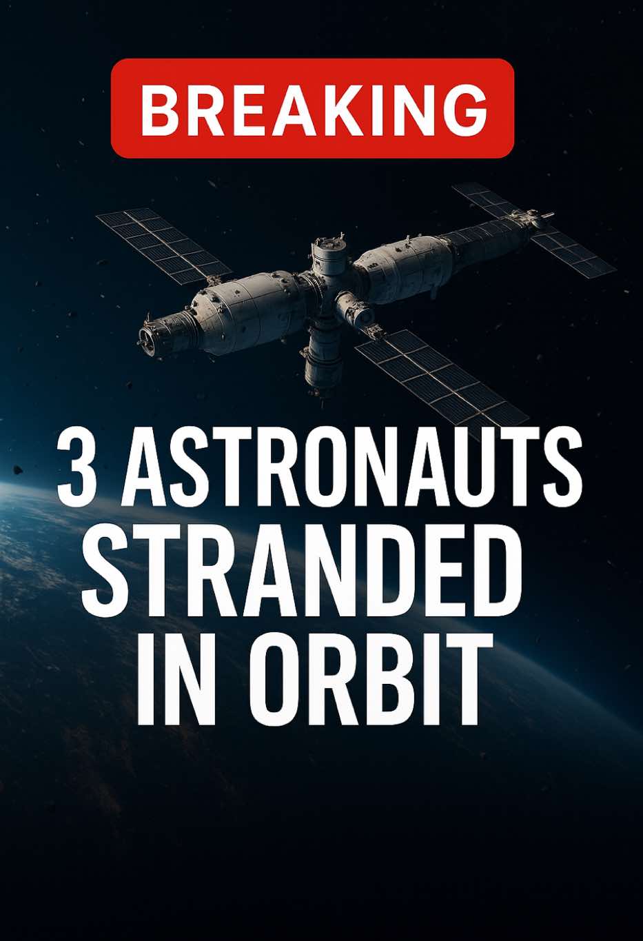 🚨Breaking: Astronauts Stranded in Orbit! (November 6, 2025) Three Chinese astronauts are currently stranded aboard the Tiangong space station after their return capsule, part of the Shenzhou-20 mission, was reportedly struck by orbital debris. Commander Chen Dong and astronauts Chen Zhongrui and Wang Jie were scheduled to return to Earth this week after a six-month stay in orbit. But engineers on the ground detected signs that their re-entry capsule may have sustained damage from a collision with a small piece of debris…possibly no larger than a marble, yet traveling over 17,000 miles per hour. Even a fragment that small can puncture metal and compromise the delicate systems needed to survive re-entry through Earth’s atmosphere. China’s space agency confirmed that the crew remains safe aboard Tiangong, while a backup capsule from Shenzhou-21…already docked at the station, may be prepared for a possible rescue or emergency return. This event highlights the growing danger of space debris crowding low-Earth orbit. There are now hundreds of millions of fragments…from discarded rocket parts to micro-sized shards…circling the planet at incredible speeds. Each one poses a threat not only to satellites and stations, but to every astronaut in space. The timeline for the Shenzhou-20 crew’s return remains uncertain as China’s engineers continue assessing whether their original capsule can safely make the descent. We’re witnessing in real time just how fragile human operations in space have become, and how quickly one small piece of debris can turn a routine mission into a high-stakes survival situation. #hallucinationhippies #breaking #news #breakingnews #astronaut 