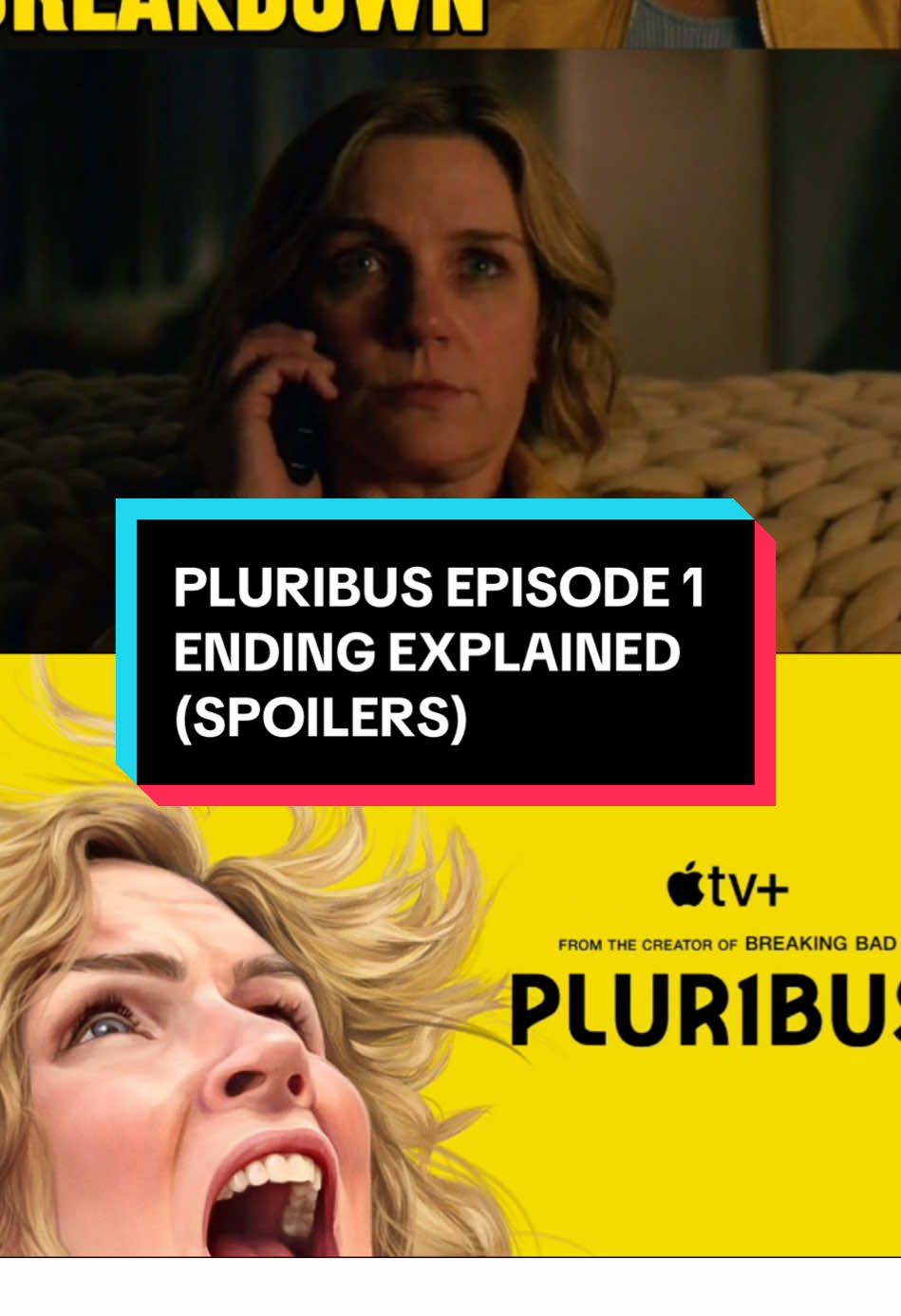 Pluribus Episode 1 Ending Explained (Spoilers) #pluribus #vincegilligan  #rheaseehorn #appletv #endingexplained