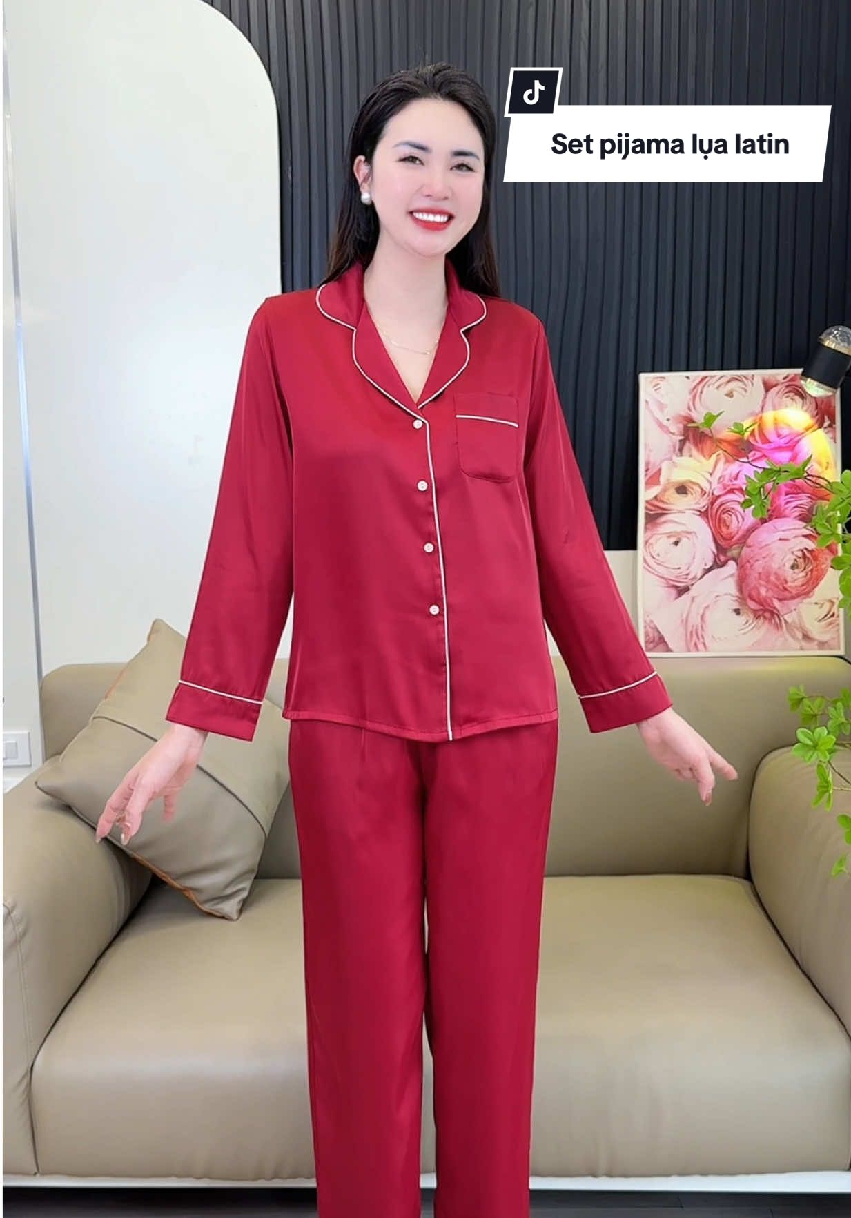 Set lụa latin mặc 4 mùa quanh năm đều được lun #thudongxudaily #setlua #dobo #dobomacnha #doboxinh 