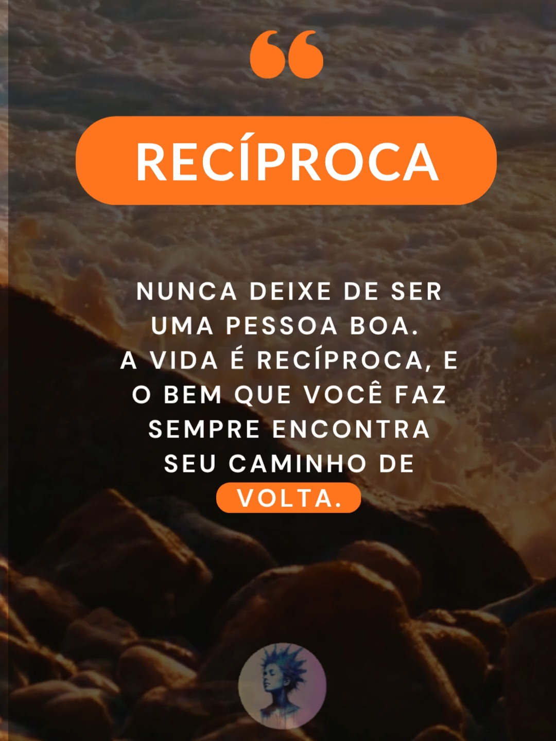 Recíproca e compartilhe. . . #reflexaododia #frasesmotivadoras #reflexão #mensagem