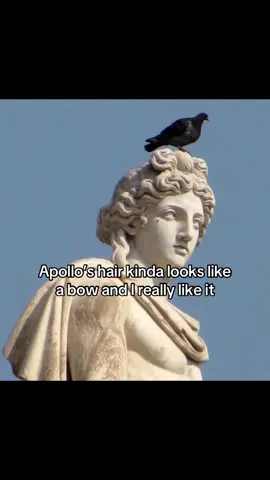 Just found out that’s the exact intent and now I feel dumb #apollo #greekgods #sculpture #fyp #foryou