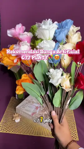 yuk langsung checkout🌹‼️💐 #bungahias #hiasanrumah #artificialflowers #fyp #dekorasiwedding 