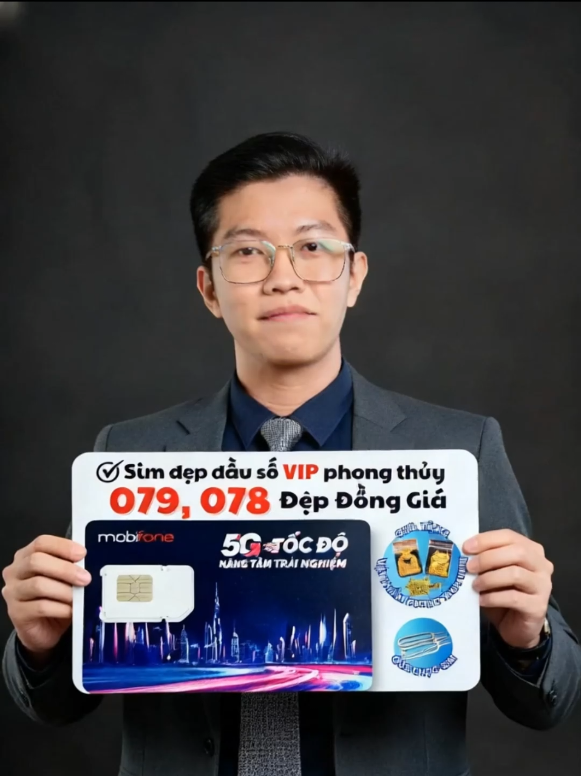 Sim MobiFone đầu 078, 079 – số VIP, sảnh tiến dễ nhớ, chỉ 500k, đăng ký chính chủ. #simnhaan #mobifone #sodep #simvip #tiktokmua 