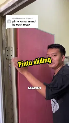 Membalas @titiyah05 pintu rusak pake aja pintu sliding geser lipat reaim paket lengkap bisa cod murah #pintusliding #pintugeser 
