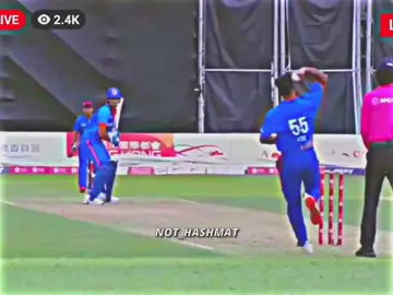 Farmanullah Safi Batting Hong Kong sixers