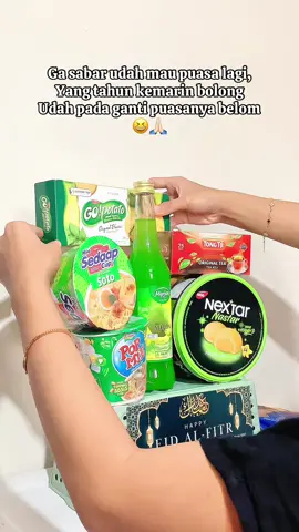 Hayo siapa yang suka bolong puasanya😬 #promomakangajian #hampers2026 #hamperslebaran #parcellebaran2026 