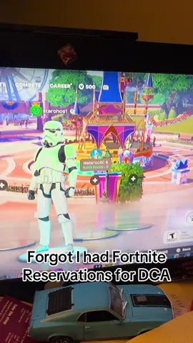 Since I’m blocked off 🤣🤣 #fyp #fortnite #disney #disneycaliforniaadventure #disneyfortnite 