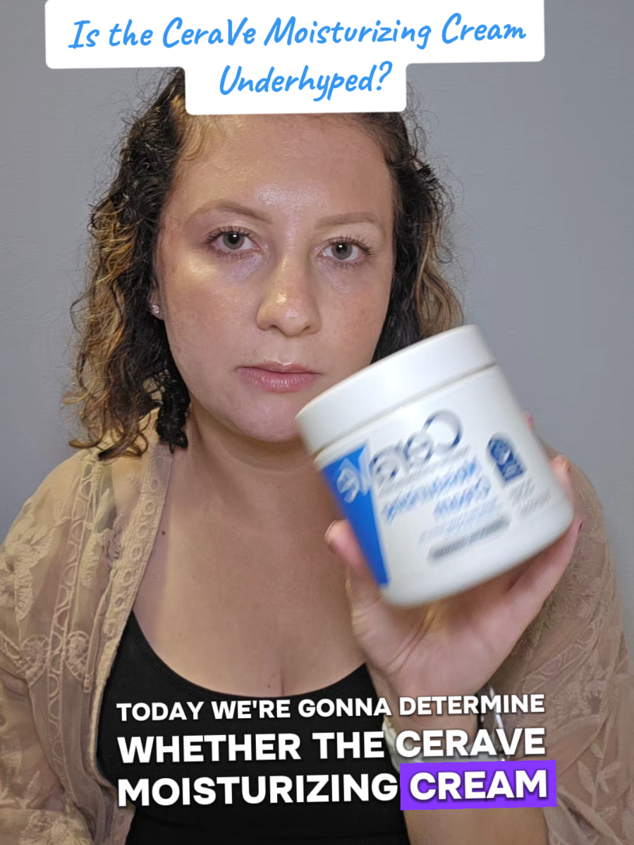 Beauty Court Is In Session. Is the CeraVe Moisturizing Cream underhyped??  @CeraVe  #CeraVe #moisturizingcream #skincarereview 