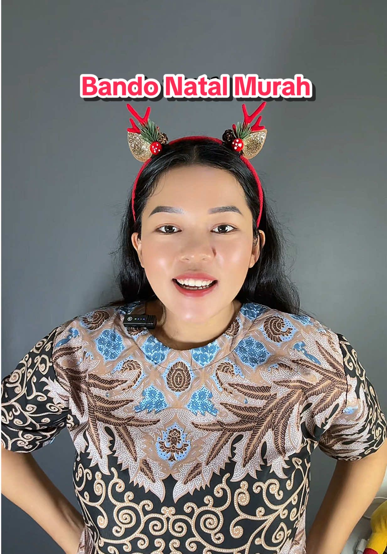 kok bisa bando natal 13 ribuan secakep ini😭 lucu2 gemesshh #bandonatal #natal 