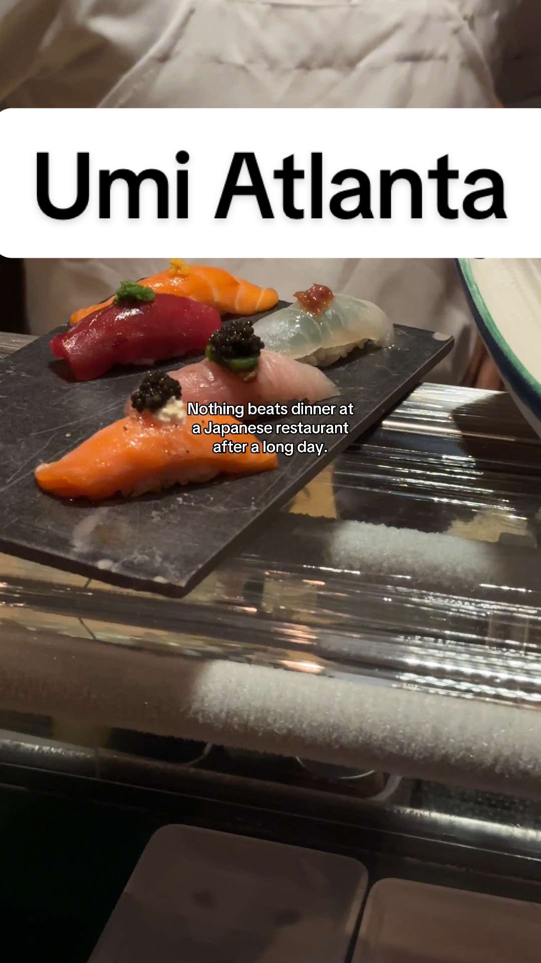 That first sip of the lychee martini felt so good. Everything was amazing! #sushi #japanesefood #atlanta #atleats #sashimi #finedining #atlantainfluencer #food #blessingagoha #atl #thingstodoinatlanta  