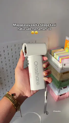 Grabe yung pa-sale ni Orashare😩 #minifan #orashareminifan #portablefan 