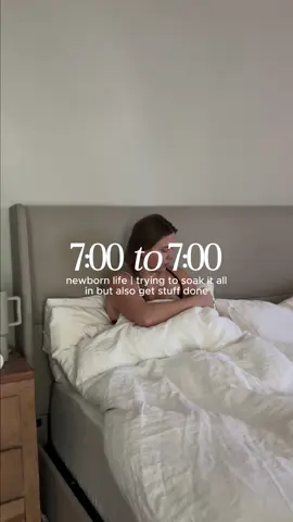 spend 7:00 to 7:00 with me 🤍 had so much to get done today & I didn’t accomplish it all, BUT I did get to spend some quality time with my baby & that’s more than enough. Cooked my sister dinner to celebrate her 25th birthday & how cute is the cow cake!! eye patches: @rhode skin  fluffy robe: @Cozy Earth  vitamins: @Perelel  brown set: @target  hair tool: @Shark Beauty glossi blush: @DIBSBEAUTY  purse: @Sézane  the day with me, daily vlog, 7 to 7, newborn vlog, postpartum vlog, first time mom vlog