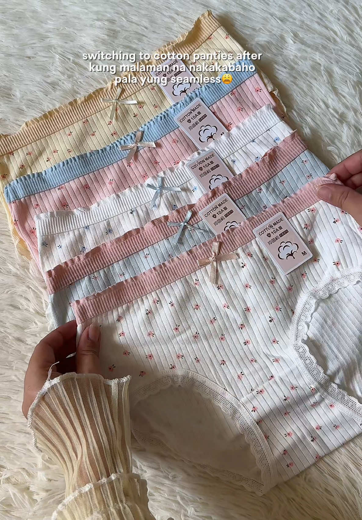 switching to cotton panties dahil malambot, comfy suotin at di pa mabaho/makati sa kiffy🫢 #cottonpanty #finetoounderwears #comfypanty #womensundergarments 