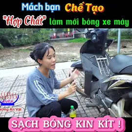 Cách Làm Mới Niềng Căm Xe Cũ Dơ Thành Sáng Bóng Như Mới Mua / Chế Nước Tẩy Rửa Nhựa Dàn Áo Xe Máy Cũ. #xuhuong #phuonganvat #xemay