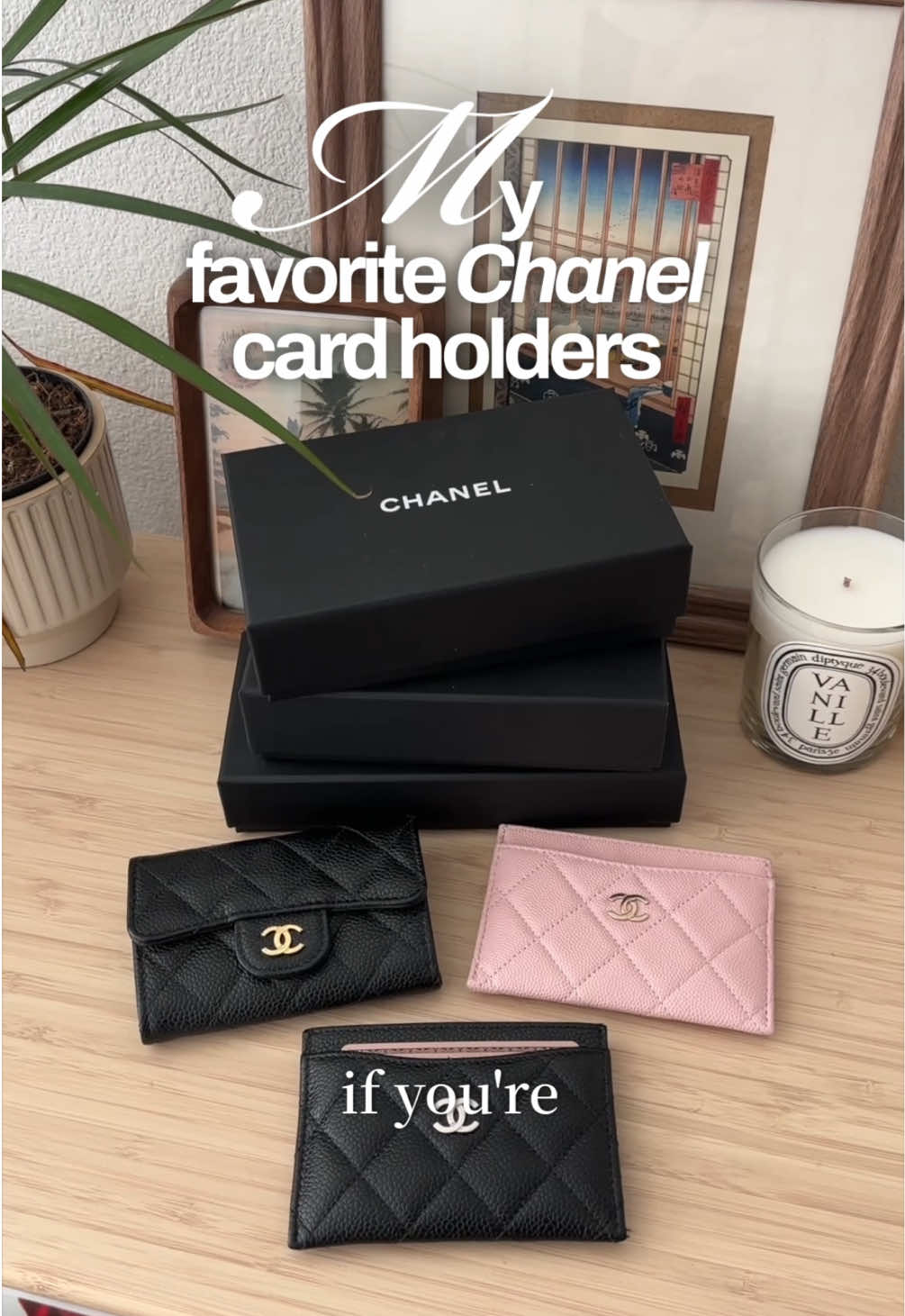 the only chanel wallets i’d recommend #chanel #chanelwallet #cardholder 