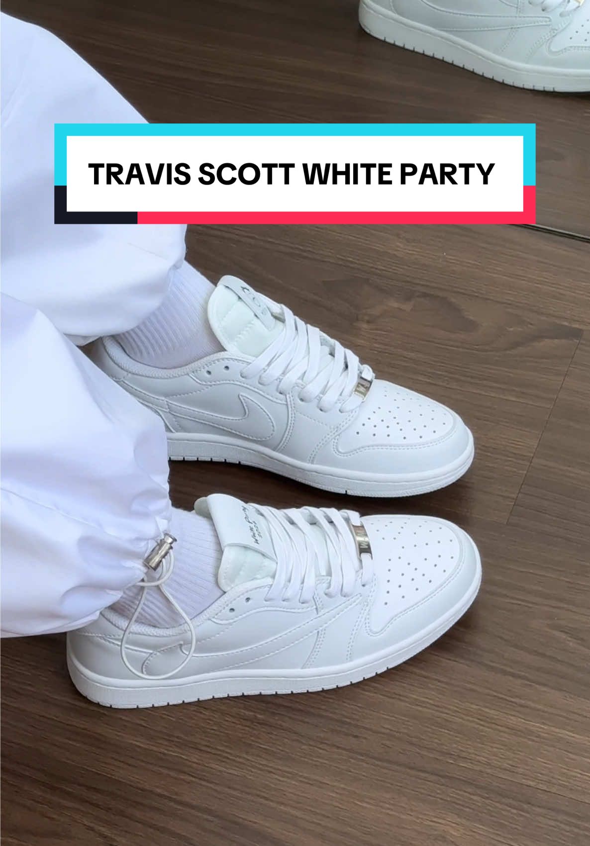 TRAVIS SCOTT WHITE WHITE #travisscott #sneaker #sneakerlagiay #viral #hangmoive 