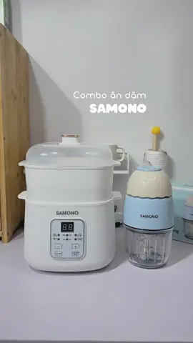 Chuẩn bị sắm đồ nấu ăn dặm cho con thì chỉ cần bộ nồi và máy xay nhà SAMONO này là hợp lý rùi nha các mom uii. Hẹn giờ nấu lên đến 24h, nên hôm nào có bận vẫn có cháo ngon cho con ăn luôn ý! #kemieu #samono #noinaucham #mayxaydanang #andam 