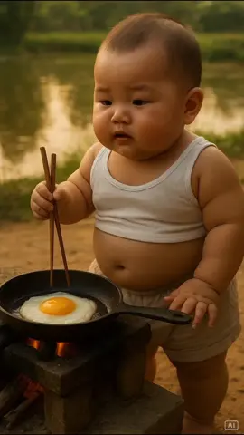 Ngã nhiều mới thấy #embedangyeu #videoai #mevabe #viral 