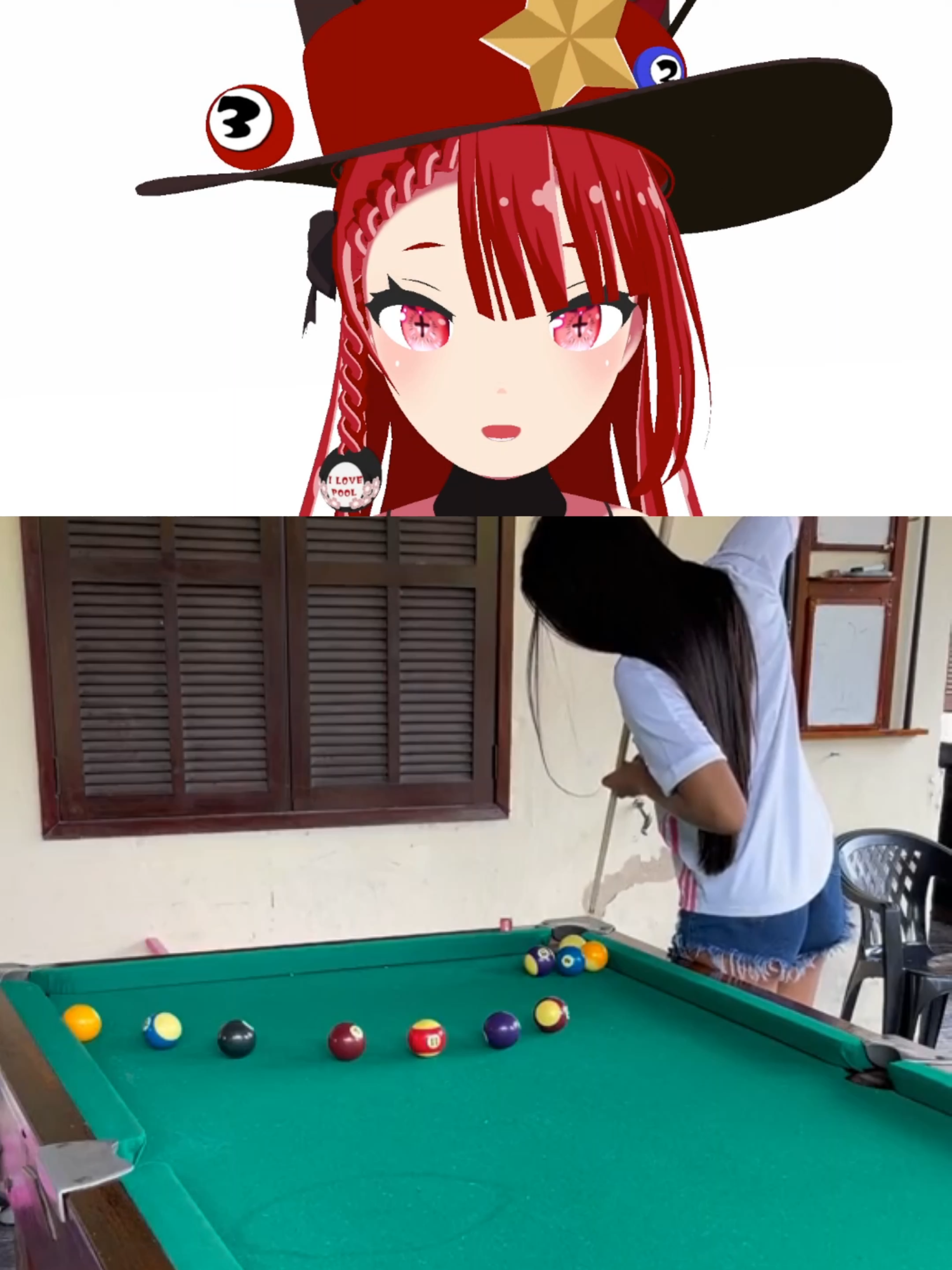 神業ビリヤードをVRで再現チャレンジ 74日目 @thaytarcilla_  #バーチャルハスラーみなみにし #VRチャット #VRChat #ブイチューバー #billiards #ビリヤード #pool