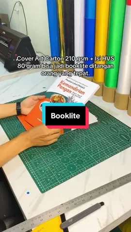 Bikin booklite ternyata se simpel itu🤩✨ #percetakanpalembang #bukucustom #genz #november #bisnisonline 