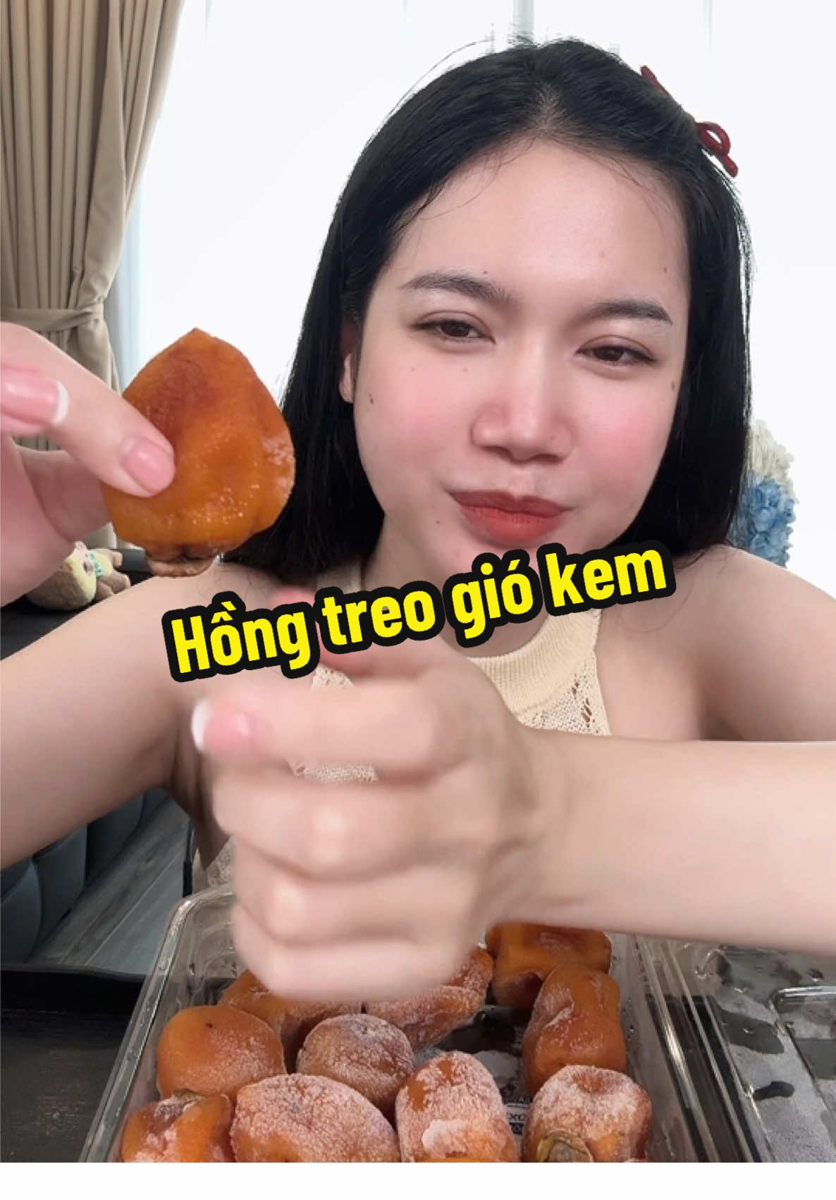 Hồng treo gió kem ngon quá #reviewdoan #doanvat 