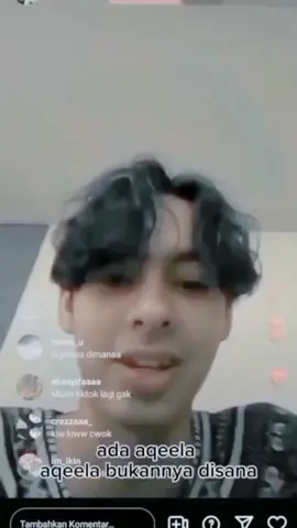 Kasian ga dikasih script bilang I love you ke Aqeela AGZ, jadi inisiatif bikin dialog sendiri 😅 #fatqeel #asmaragenz 