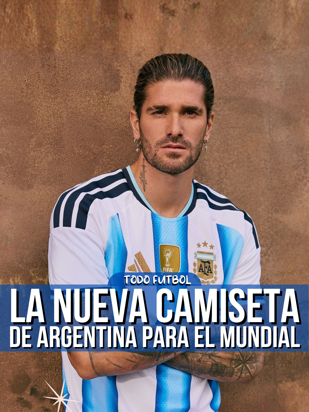 Argentina presentó su camiseta para el Mundial 2026 😍 #leomessi #messi #argentina #mundial2026 #futbol