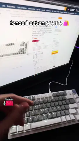 ce clavier est de loin le meilleur !! 😍 #keyboard #clavier #ajazz 