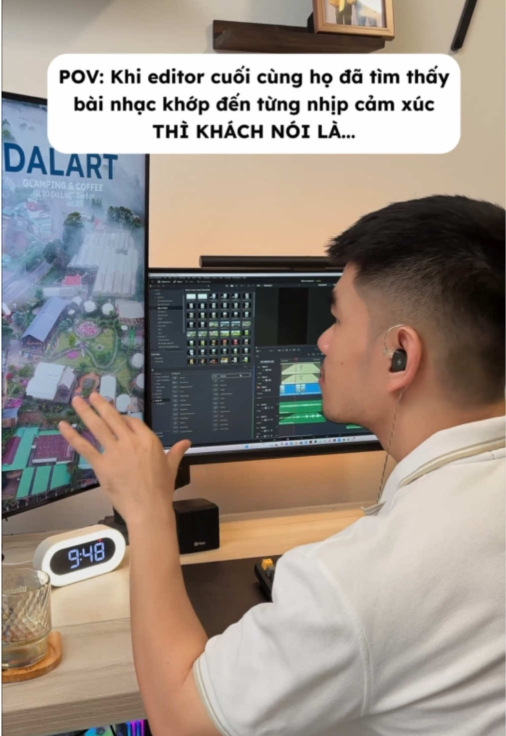 Editor tìm được cảm xúc thì...#edit #editor #film #filmmaking 