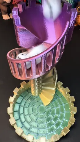 3D-Printed Dice Tower.