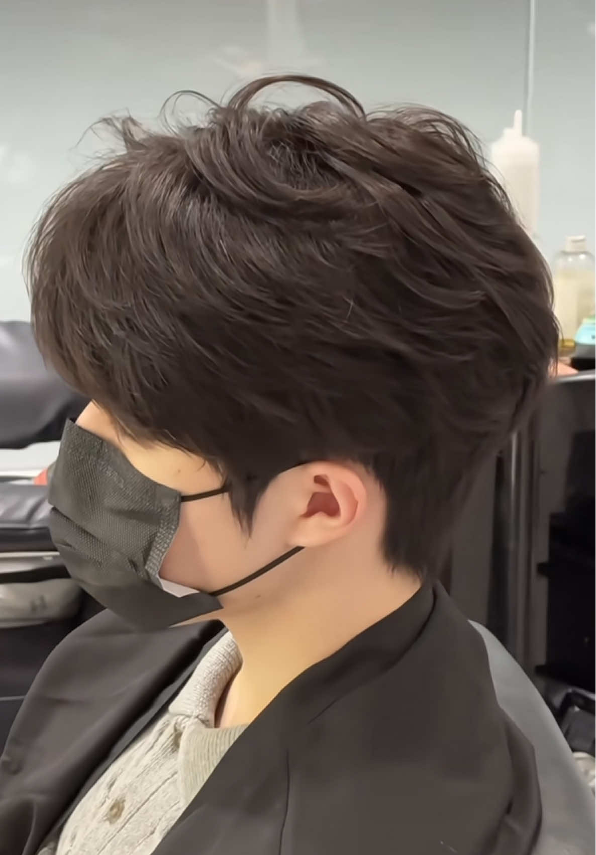 Quay cận mẫu uốn phồng hàn cho mấy ông lưu lại làm đẹp nha #tocnam #tocnamdep #cattocnam #uontocnam #uontoc 