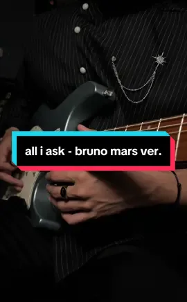 all i ask #donnerdst550 #donnermusic #guitartok #brunomars 