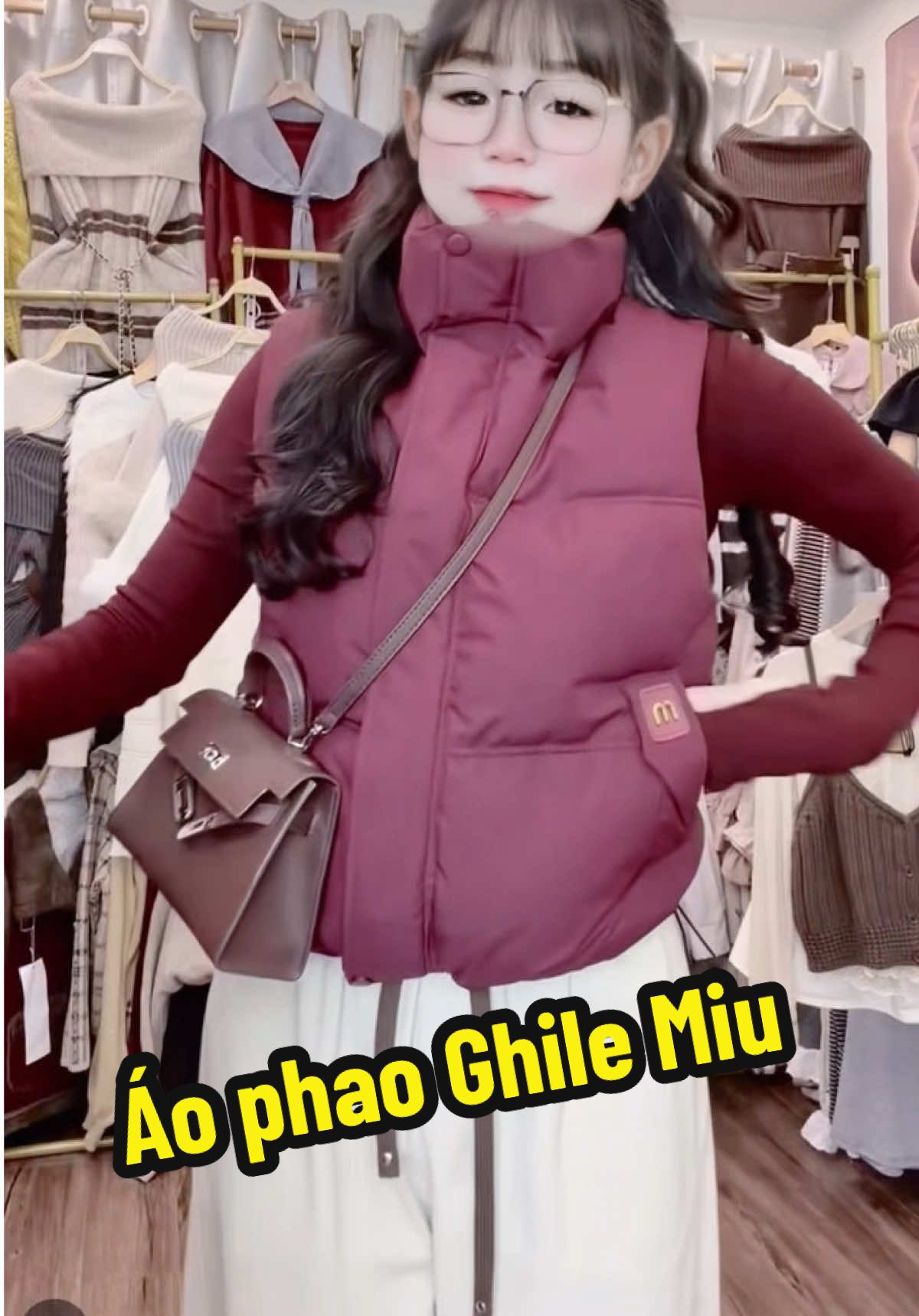 Áo phao Ghile Miu mẫu mới xinh #thoitrangnu #setdoxinh #aokhoac #aokhoacnu 
