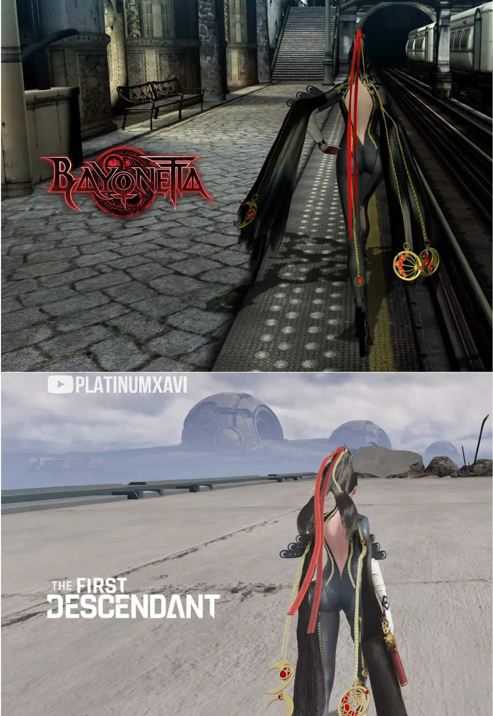 Comparing The First Descendant x Bayonetta's collaboration outfit to Bayonetta's original in Bayonetta 1. List of games Bayonetta (PC) The First Descendant (PC) Character information: Bayonetta - Bayonetta (Cereza) The First Descendant x Bayonetta - Gley in Bayonetta's Outfit Original game: Bayonetta All footage recorded and edited by me, for educational and commentary purposes only. Feel free to request content you would like to see by me in the comments below! Please leave a like if you enjoyed the video and follow for more content. Thanks for watching! #bayonetta #bayonetta3 #thefirstdescendant #bayonetta2 #gaming 