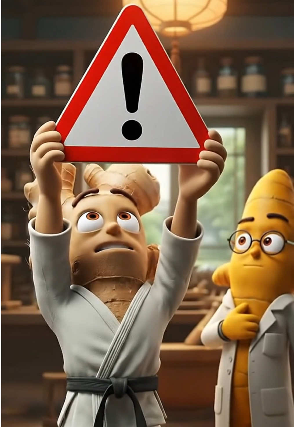 Gừng & Nghệ: Cuộc chiến chống viêm và tiêu hóa… #nhacuathaomoc #suckhoe #gung #nghe #LearnOnTikTok 