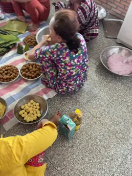 Đám giỗ miền Tây nay gói bánh mai mới nhậu 🤣 #64vinhlong #damgiomientay 