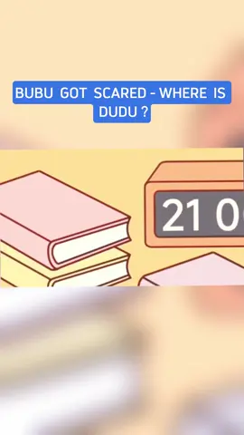 Bubu got SCARED  - Where is Dudu? #bubu #dudu #bubududu #funny #cute 