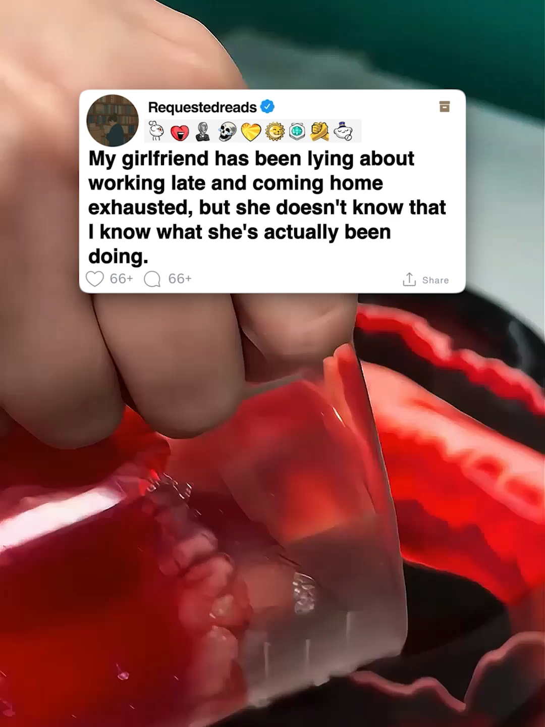 My girlfriend has been lying about working late and coming home exhausted, but she doesn't know that I know what she's actually been doing. #reddit #redditreadings