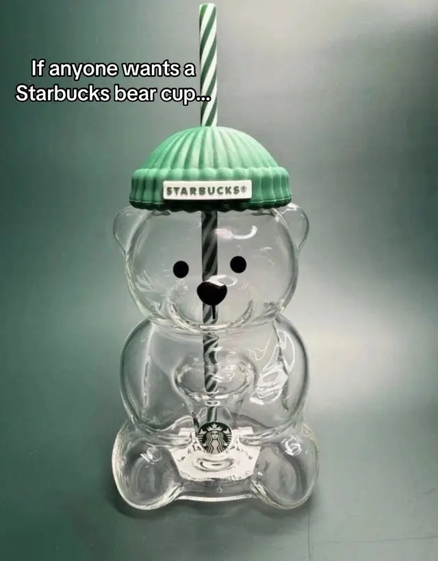 Your welcome #bearcup #starbucksbearcup #starbucks #starbucksholidaycup #starbuckscups 
