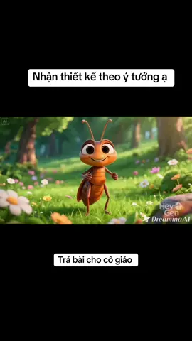 Dế mèn phiếu lưu ký#xuhuongtiktok #congngheso #mamnontiktok #AI 