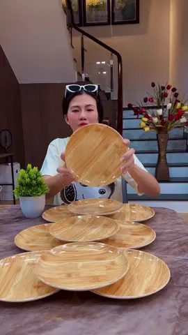 Combo 10 dĩa meca sâu lòng vân gỗ cao cấp loại dày 20cm chỉ 139k. #dĩa #dianhua #diavango #diasaulong#diasdungtienich  Giá sản phẩm sẽ thay đổi khi kết thúc chương trình khuyến mãi. 