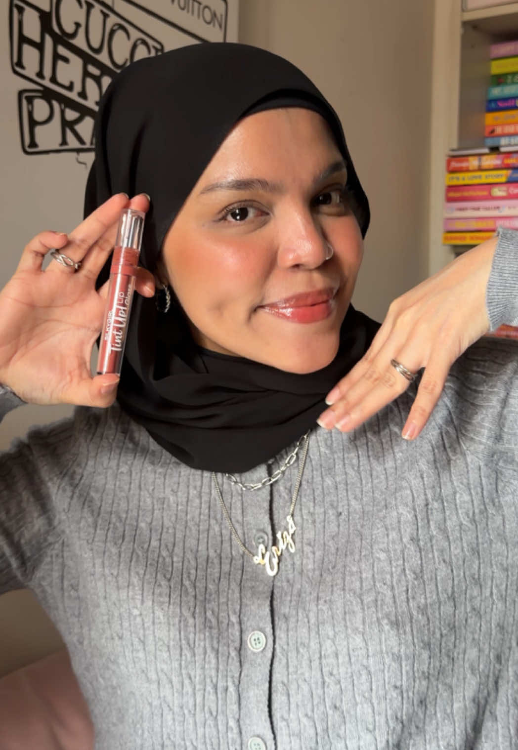 tint up lip glass by @silkygirlcosmetics is well loved by me 🫶🏼 #beauty 