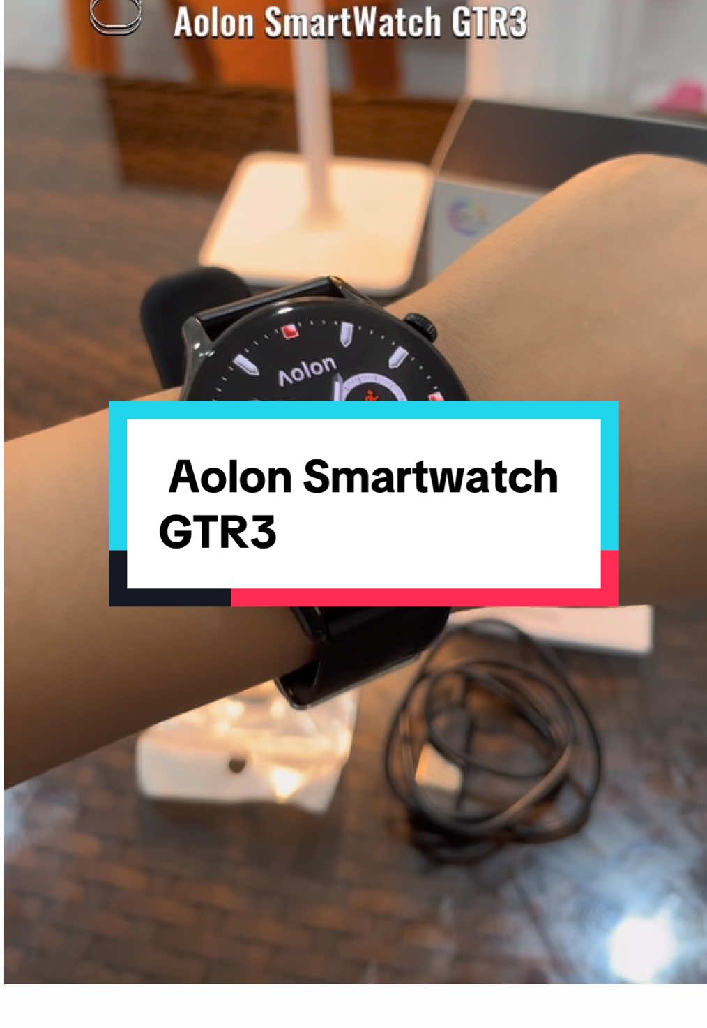Upgrade your tech and fitness game with the Aolon Smartwatch GTR3! ⌚️ Perfect for tracking workouts, monitoring heart rate, and staying connected. Whether you’re at the gym or on the go, this smartwatch has you covered. #AolonSmartwatch #Smartwatch #WearableTech #TechGadgets #FitnessTracker 