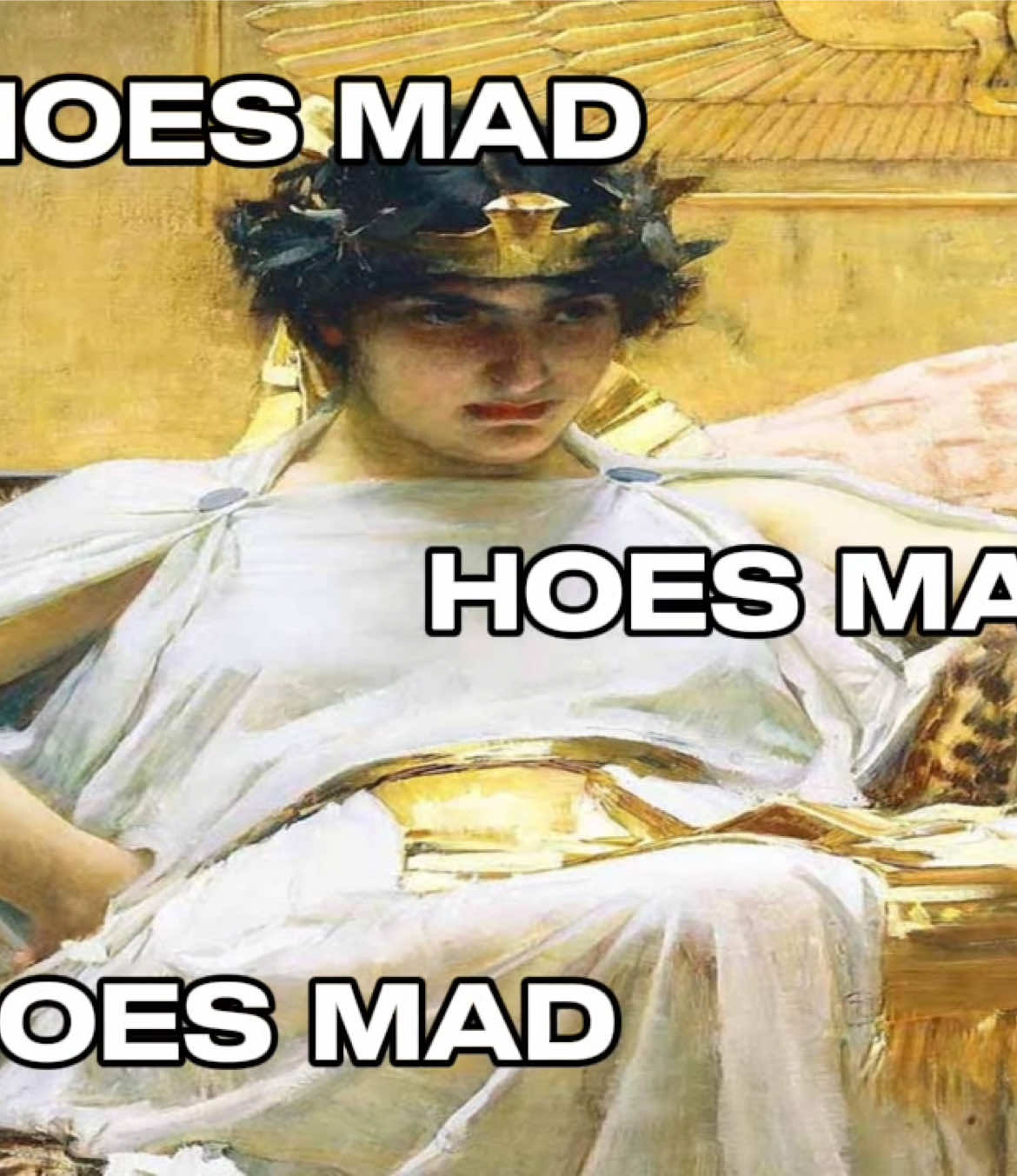 Cleopatra🇬🇷🇪🇬 x Hoes Mad.         #Hoesmad #egypt #greece #HistoryTime #History 