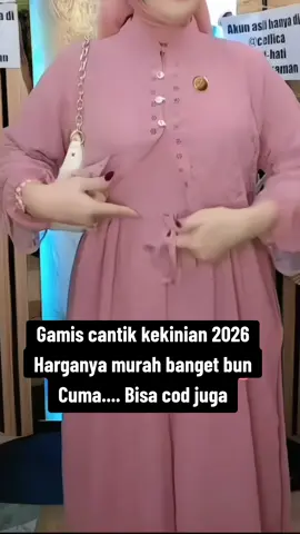 Gamis cantik kekinian #gamis #gamiscantik #gamiskekinian #ootdfashion #rekomendasi 