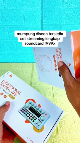 soundcard f999x lengkap headset #rekomendasi 