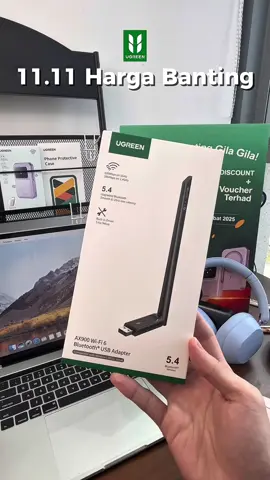 M UGREEN Wifi & Bluetooth Adapter 😍 Internet PC Korang Tak Kan Lagging La Guyss 🫵🏻🔥 Connection Making Laju La Confirm 🤩  #ugreen #ugreenmalaysia #wifi #adapter #sales 