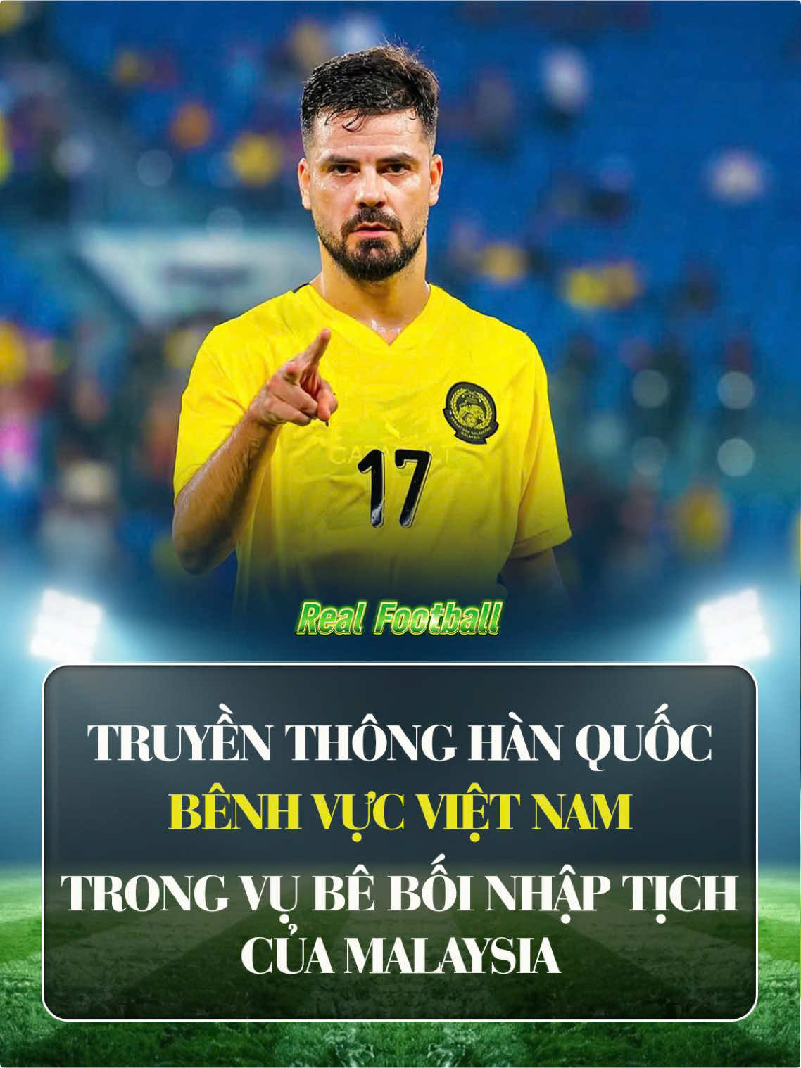 Truyền thông Hàn Quốc lên tiếng bênh vực đội tuyển Việt Nam và chỉ trích Malaysia trong bê bối gian lận nhập tịch 7 cầu thủ. #bongda #vietnam #malaysia 