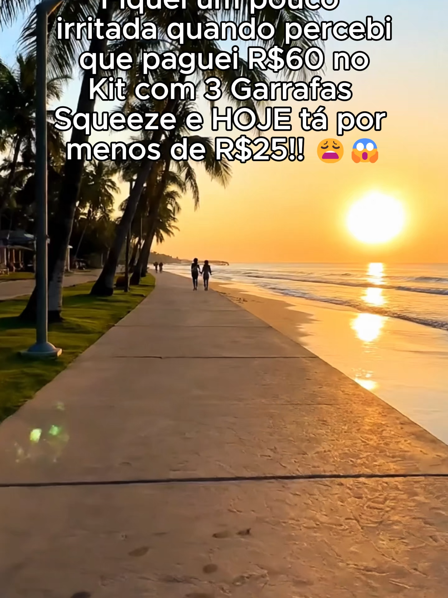Kit 3 garrafas squeeze motivacionais - O TikTok ficou maluco na Black Friday! 😍 Só hoje no TikTok Shop! 🛍️ #tiktokshop #vídeosvirais #garrafa #Fitness #bemestar
