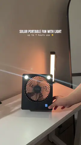 #solarfan #portablefan #portablesolar #fanwithlight #orasharefan 